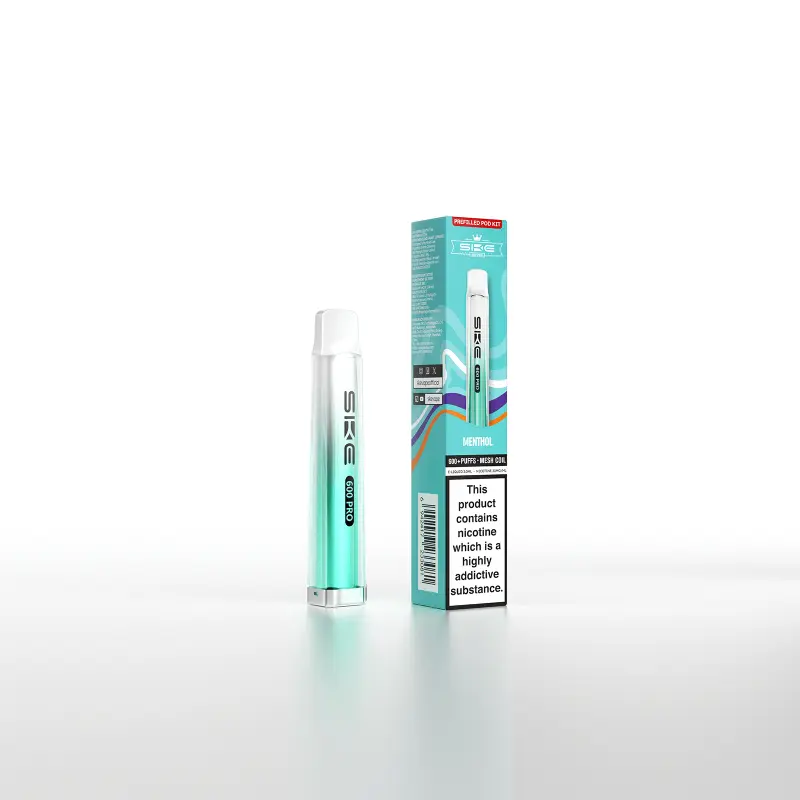  Menthol SKE Crystal Bar Pro 600 Pod Kit 